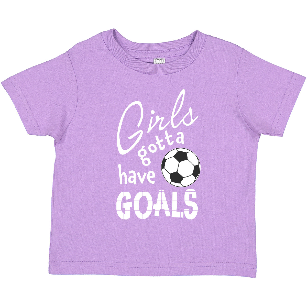 Inktastic Girls Gotta Have Goals - Fußball Kleinkind T-Shirt Sport Mädchen Fan Cheer - Bild 5 von 9