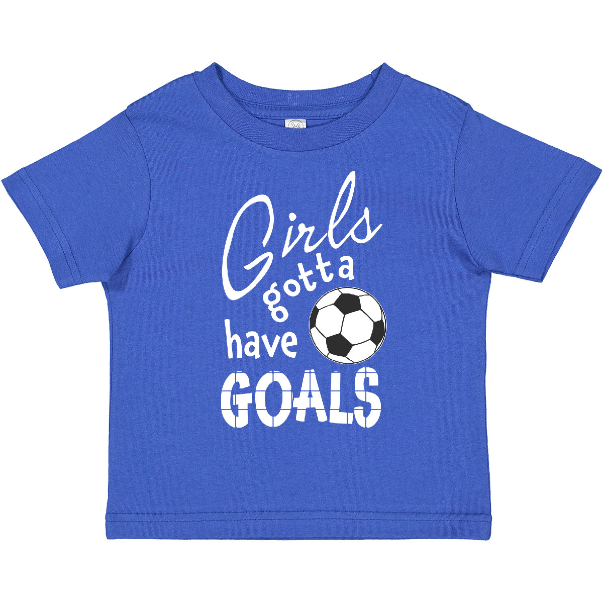 Inktastic Girls Gotta Have Goals - Fußball Kleinkind T-Shirt Sport Mädchen Fan Cheer - Bild 8 von 9