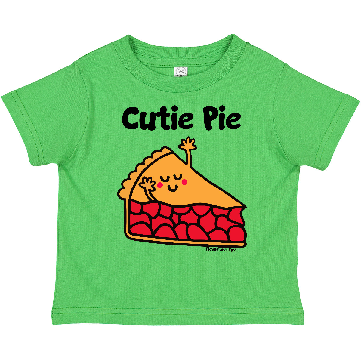 Inktastic Cutie Pie Toddler T-Shirt Cute Kids Youth Cherry Big Brother Gifts Pun - Picture 2 of 8