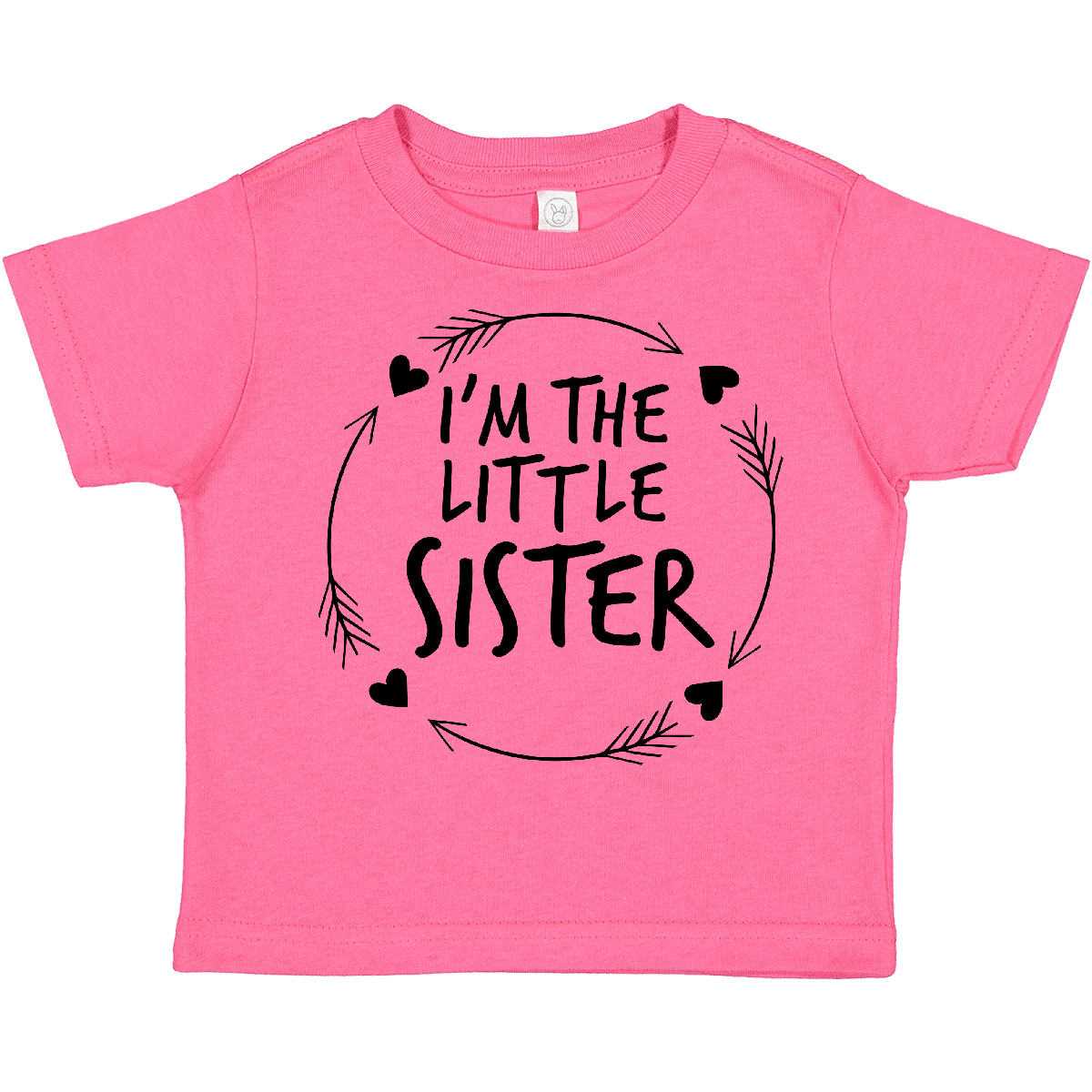 Inktastic I’m The Little Sister Toddler T-Shirt Siblings Sibling Family Girl New