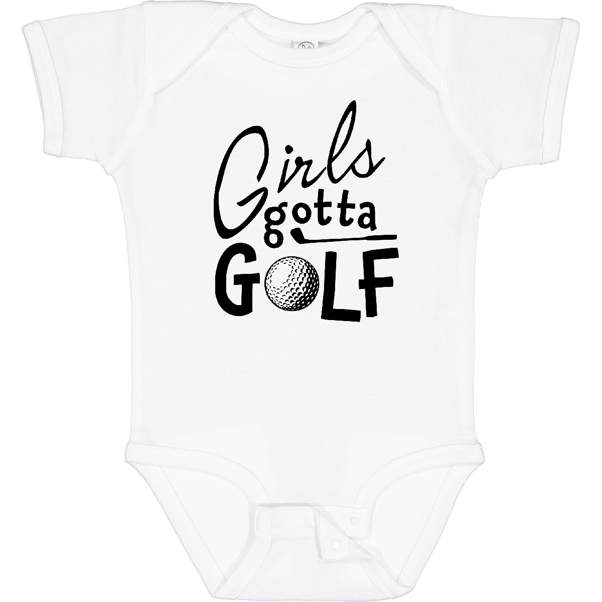 Inktastic Girls Gotta Golf Baby Bodysuit Sports Kids Golfing Ball Girl Future - Picture 7 of 7