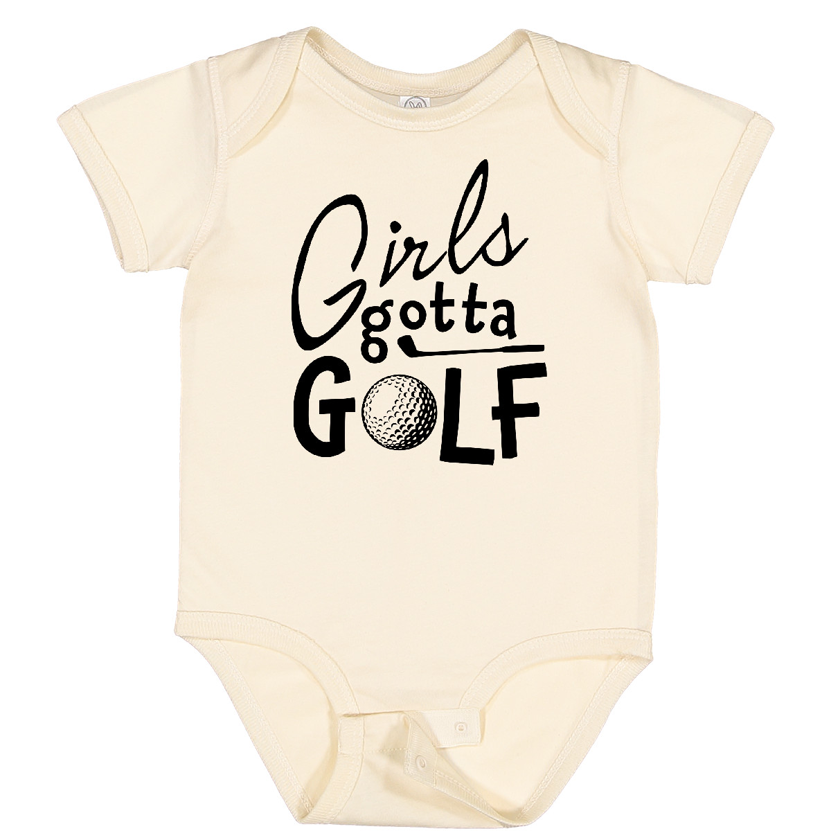 Inktastic Girls Gotta Golf Baby Bodysuit Sports Kids Golfing Ball Girl Future - Picture 5 of 7