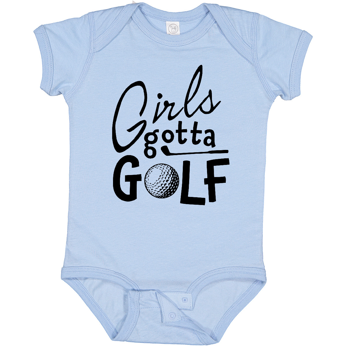 Inktastic Girls Gotta Golf Baby Bodysuit Sports Kids Golfing Ball Girl Future - Picture 2 of 7