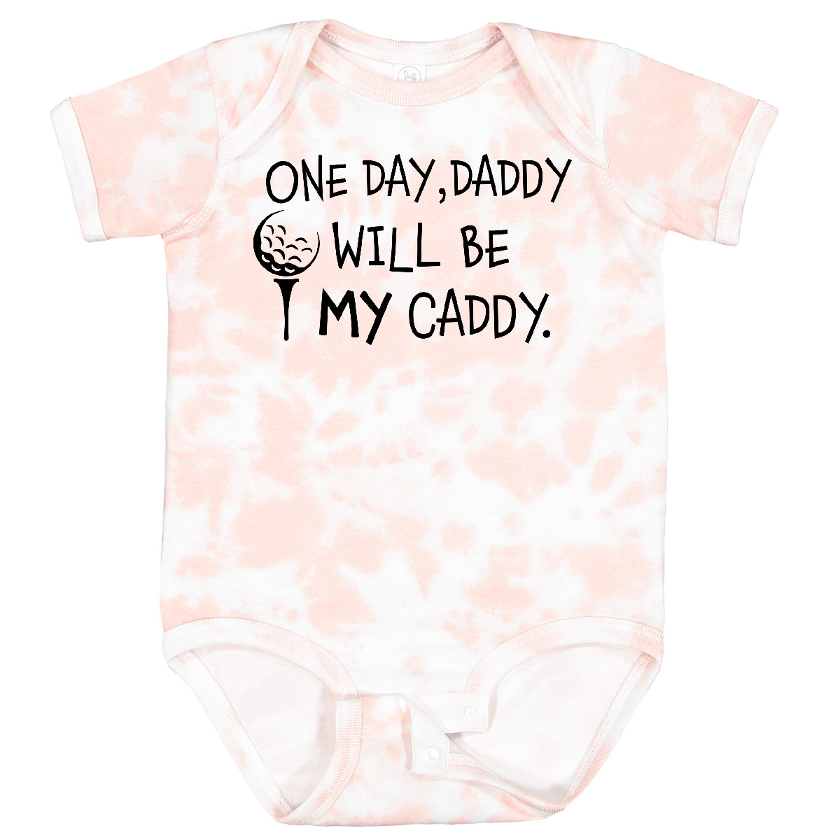 Inktastic One Day, Daddy Will Be MY Caddy- Kids Golfing Baby Bodysuit Sports Dad - Picture 21 of 26
