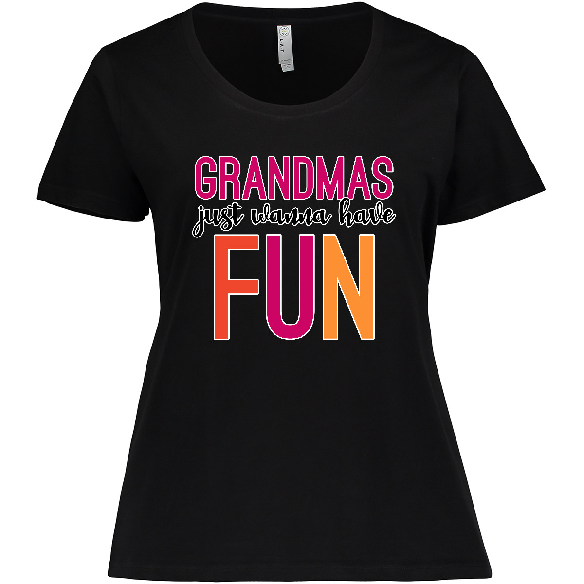 Inktastic Grandmas Have Fun Women's Plus Size T-Shirt Grandma Cool Spoiling Just - Bild 3 von 5