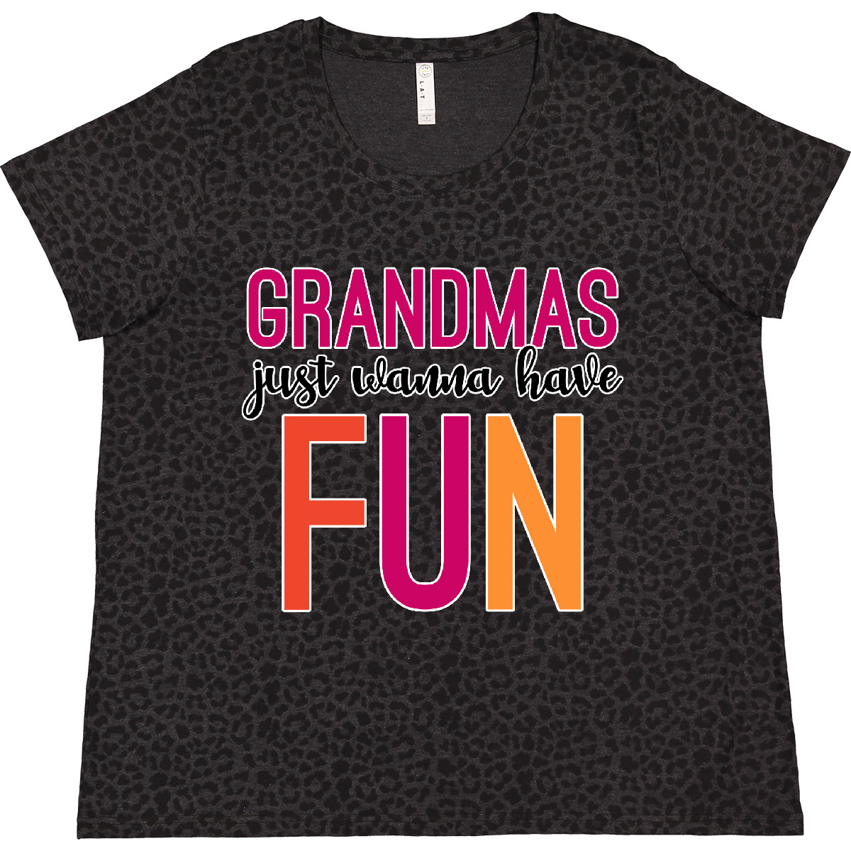 Inktastic Grandmas Have Fun Women's Plus Size T-Shirt Grandma Cool Spoiling Just - Bild 4 von 5
