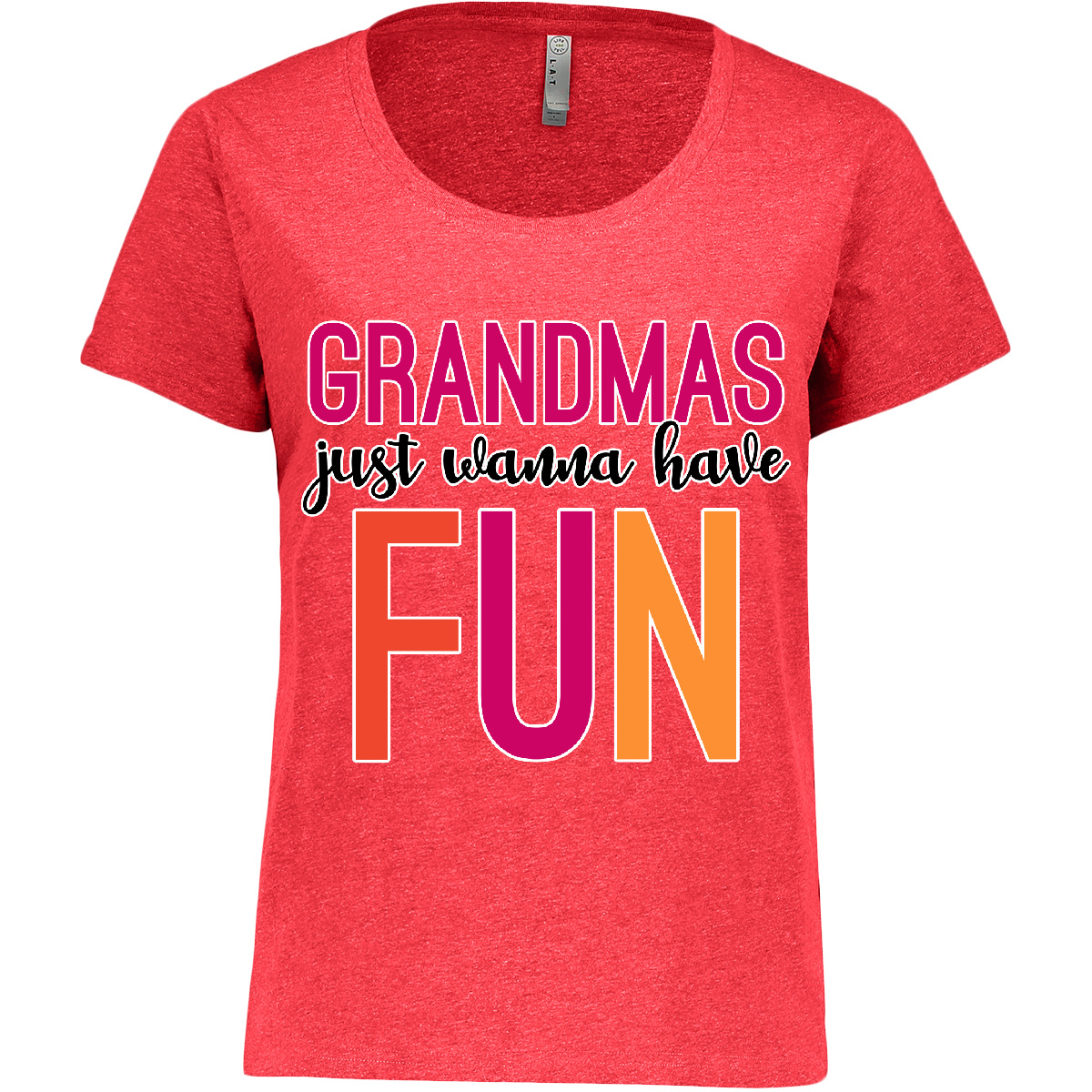 Inktastic Grandmas Have Fun Women's Plus Size T-Shirt Grandma Cool Spoiling Just - Bild 5 von 5