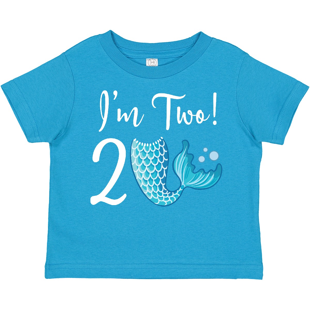 Inktastic Mermaid 2nd Birthday 2 Year Old