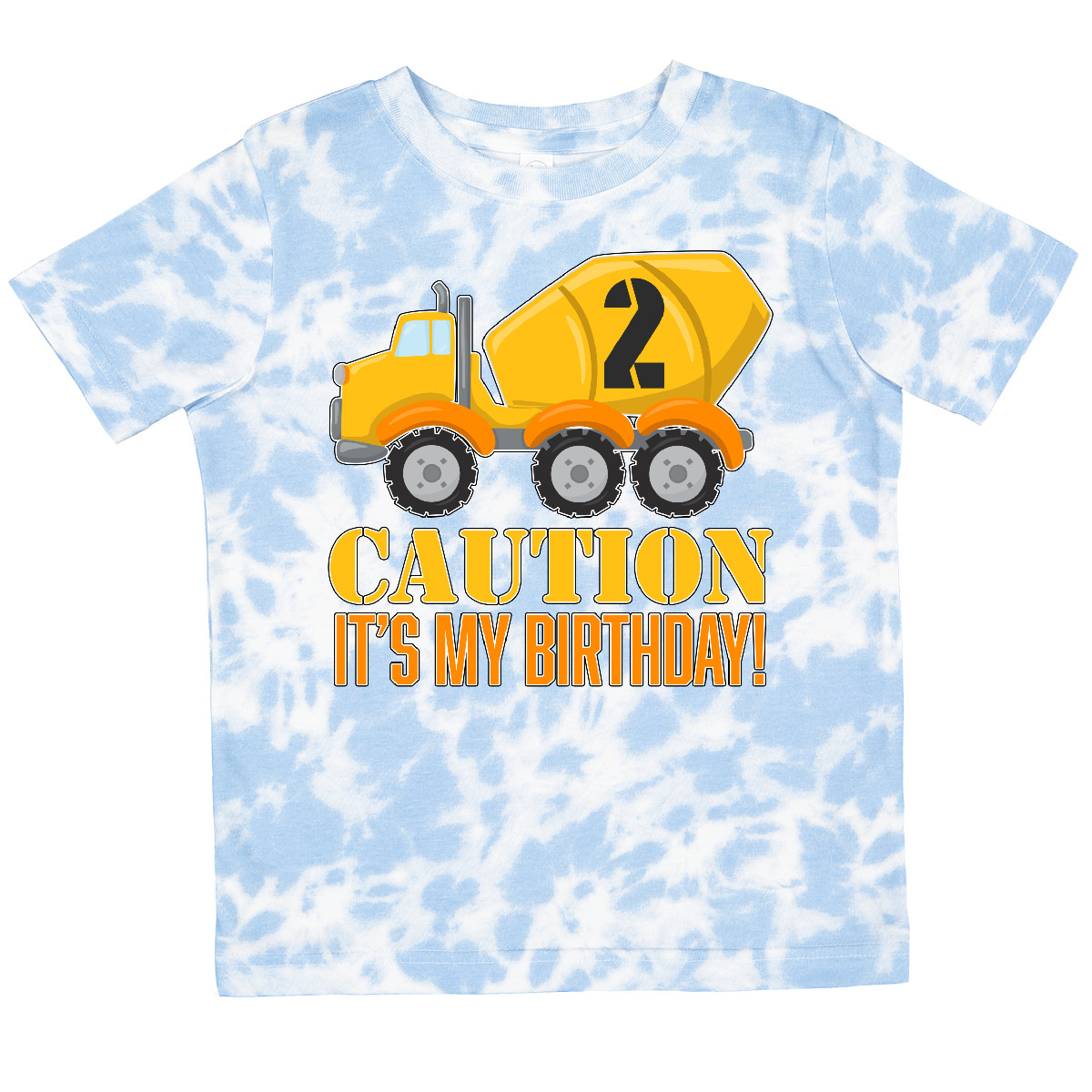 Inktastic 2nd Birthday Construction Truck, Cement Mixer - 2 Toddler T-Shirt Two - Picture 12 of 14