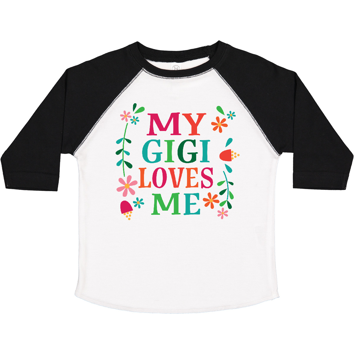 Inktastic My Gigi Loves Me Girls Apparel Toddler T-Shirt Granddaughter Childs - Picture 3 of 3
