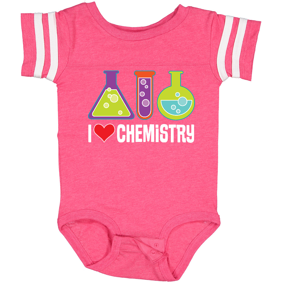 Inktastic I Love Chemie Wissenschaft Baby Body Chemiker Biochemiker Biochemie - Bild 5 von 13