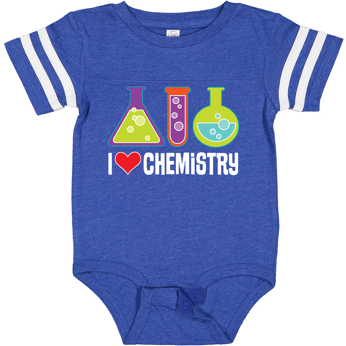 Inktastic I Love Chemie Wissenschaft Baby Body Chemiker Biochemiker Biochemie - Bild 4 von 13