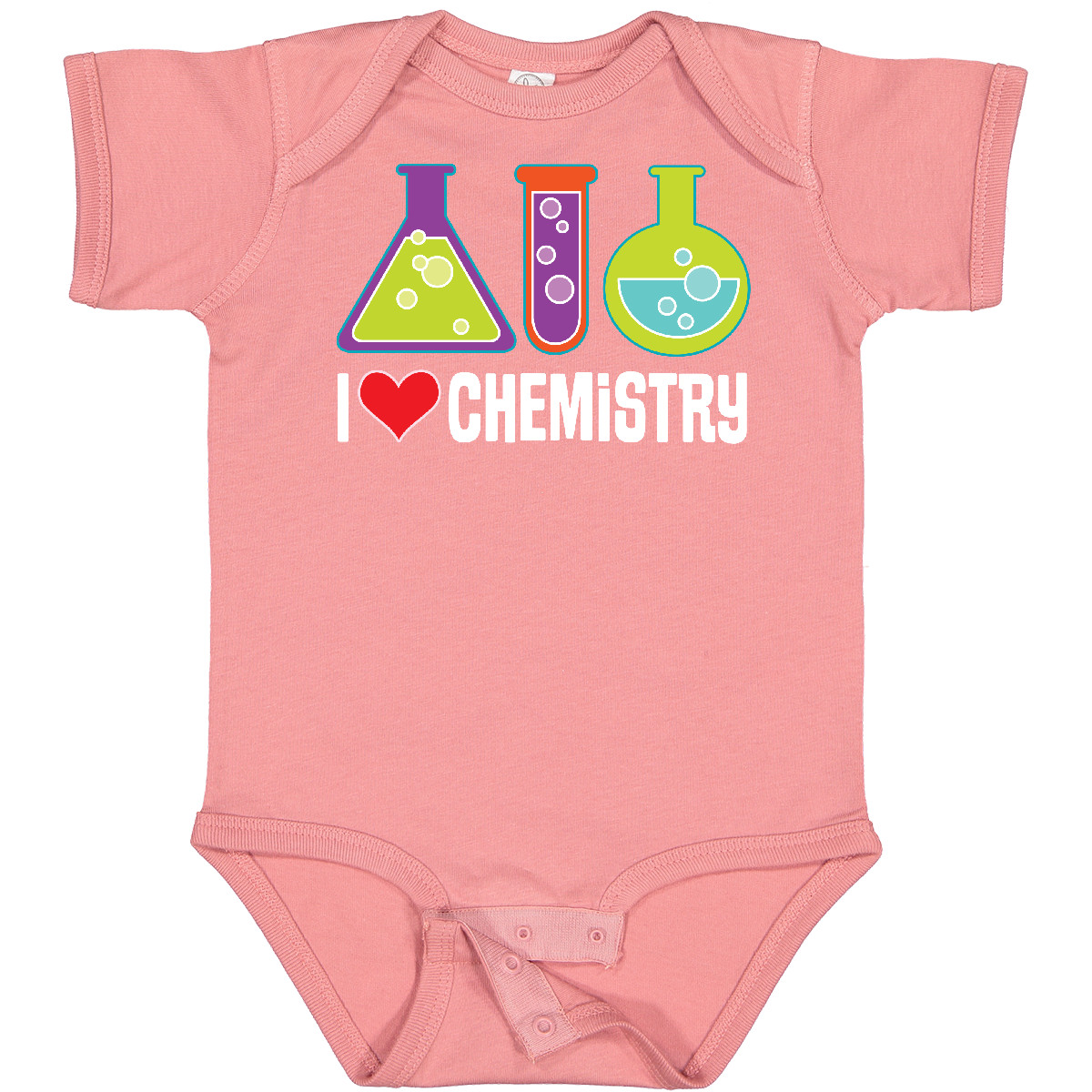 Inktastic I Love Chemie Wissenschaft Baby Body Chemiker Biochemiker Biochemie - Bild 10 von 13
