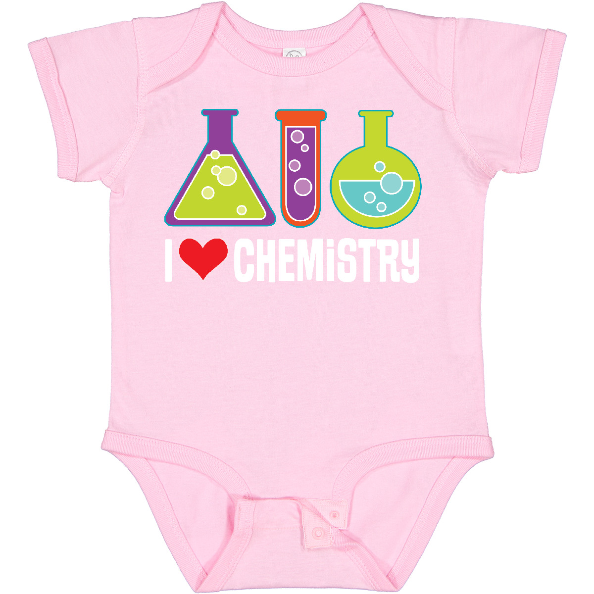 Inktastic I Love Chemie Wissenschaft Baby Body Chemiker Biochemiker Biochemie - Bild 11 von 13