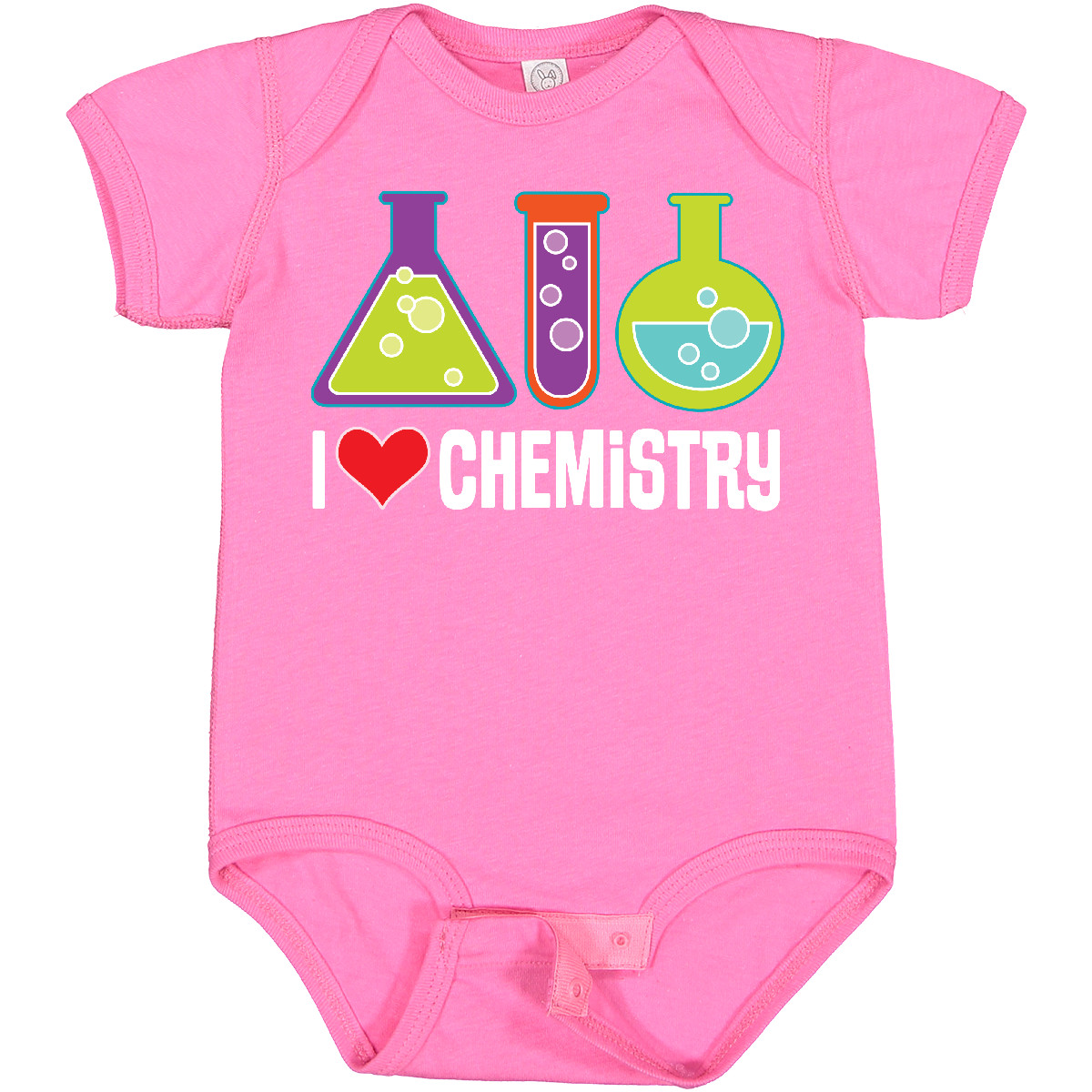 Inktastic I Love Chemie Wissenschaft Baby Body Chemiker Biochemiker Biochemie - Bild 12 von 13