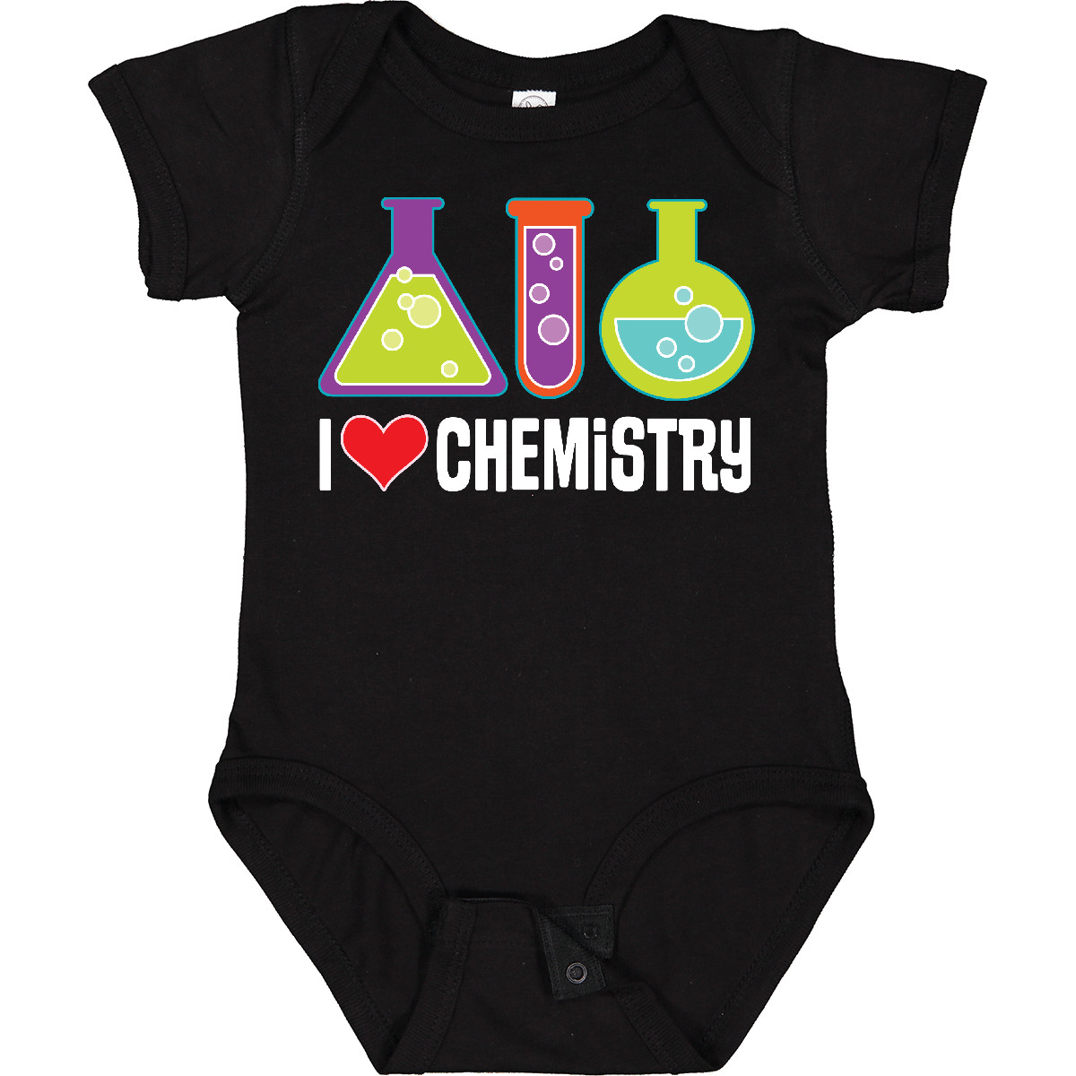 Inktastic I Love Chemie Wissenschaft Baby Body Chemiker Biochemiker Biochemie - Bild 2 von 13