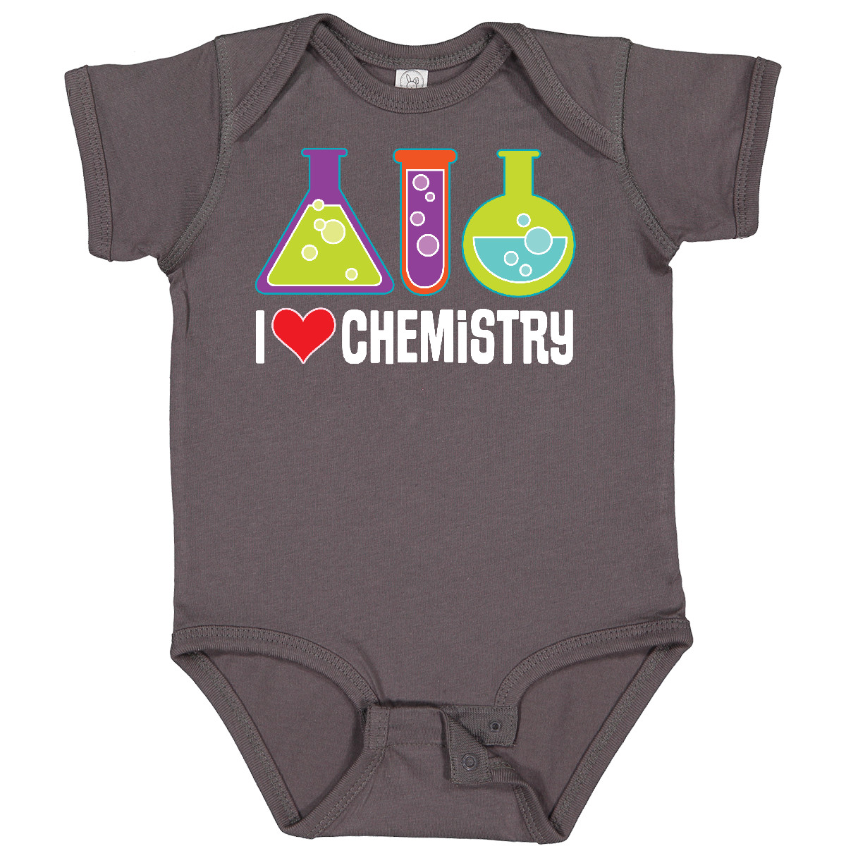 Inktastic I Love Chemie Wissenschaft Baby Body Chemiker Biochemiker Biochemie - Bild 3 von 13