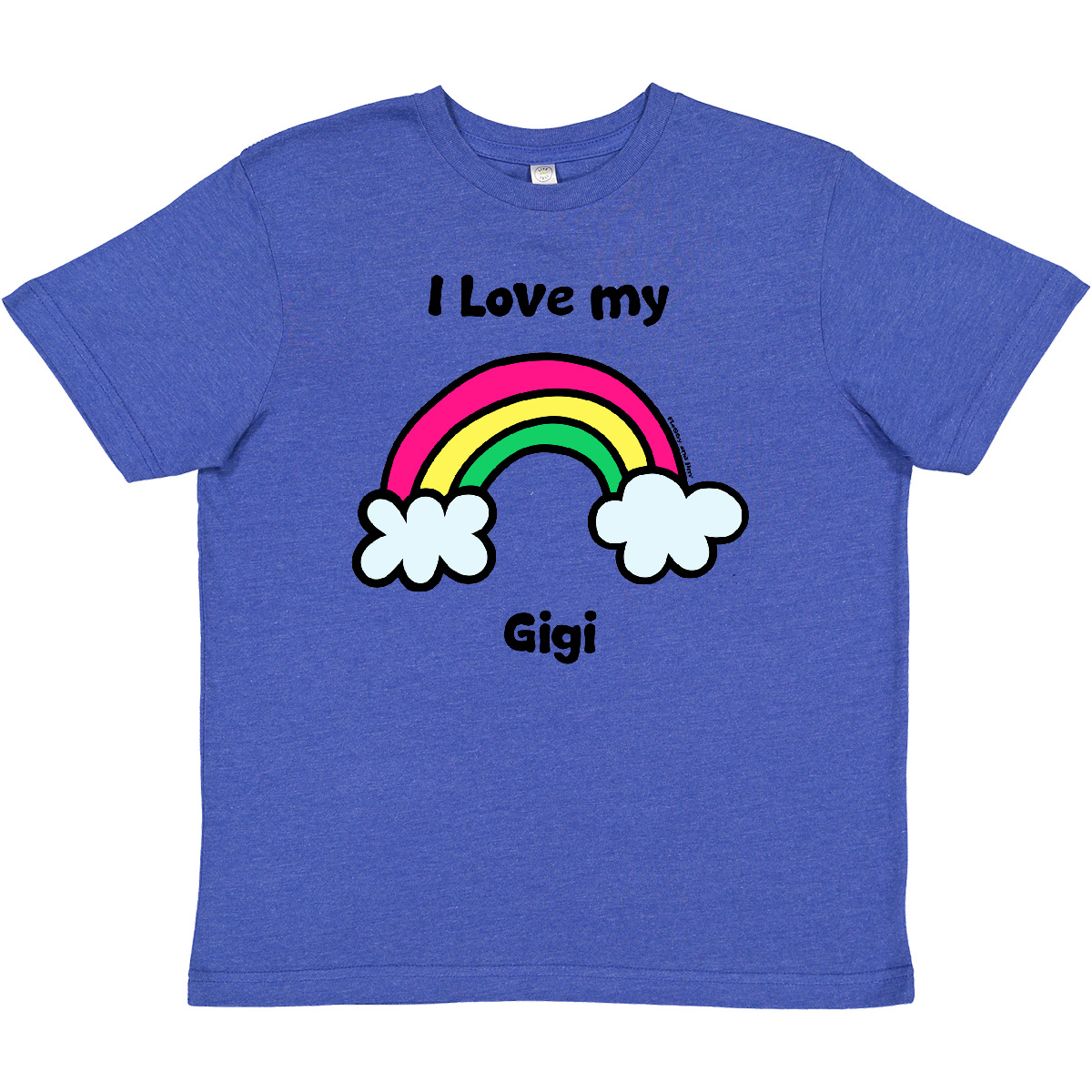 Inktastic I Love My Gigi Youth T-Shirt Lucky Rainbow Pot Of Gold Happy Children - Picture 3 of 3