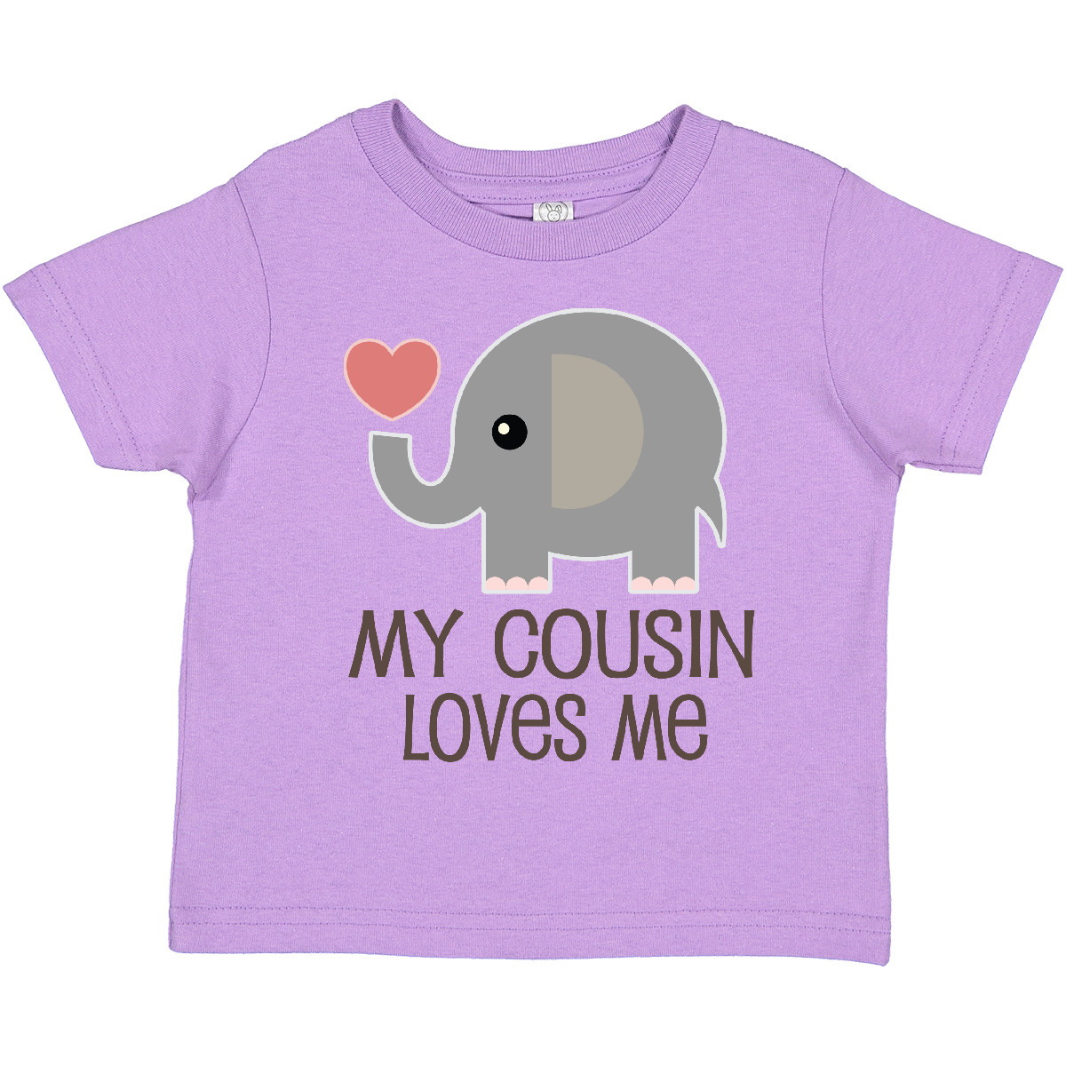 Inktastic My Cousin Loves Me Toddler T-Shirt Animals Childs Boys Girls Heart For - Picture 4 of 9