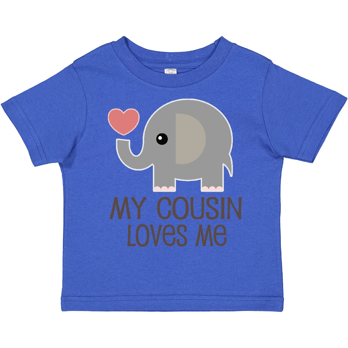 Inktastic My Cousin Loves Me Toddler T-Shirt Animals Childs Boys Girls Heart For - Picture 6 of 9