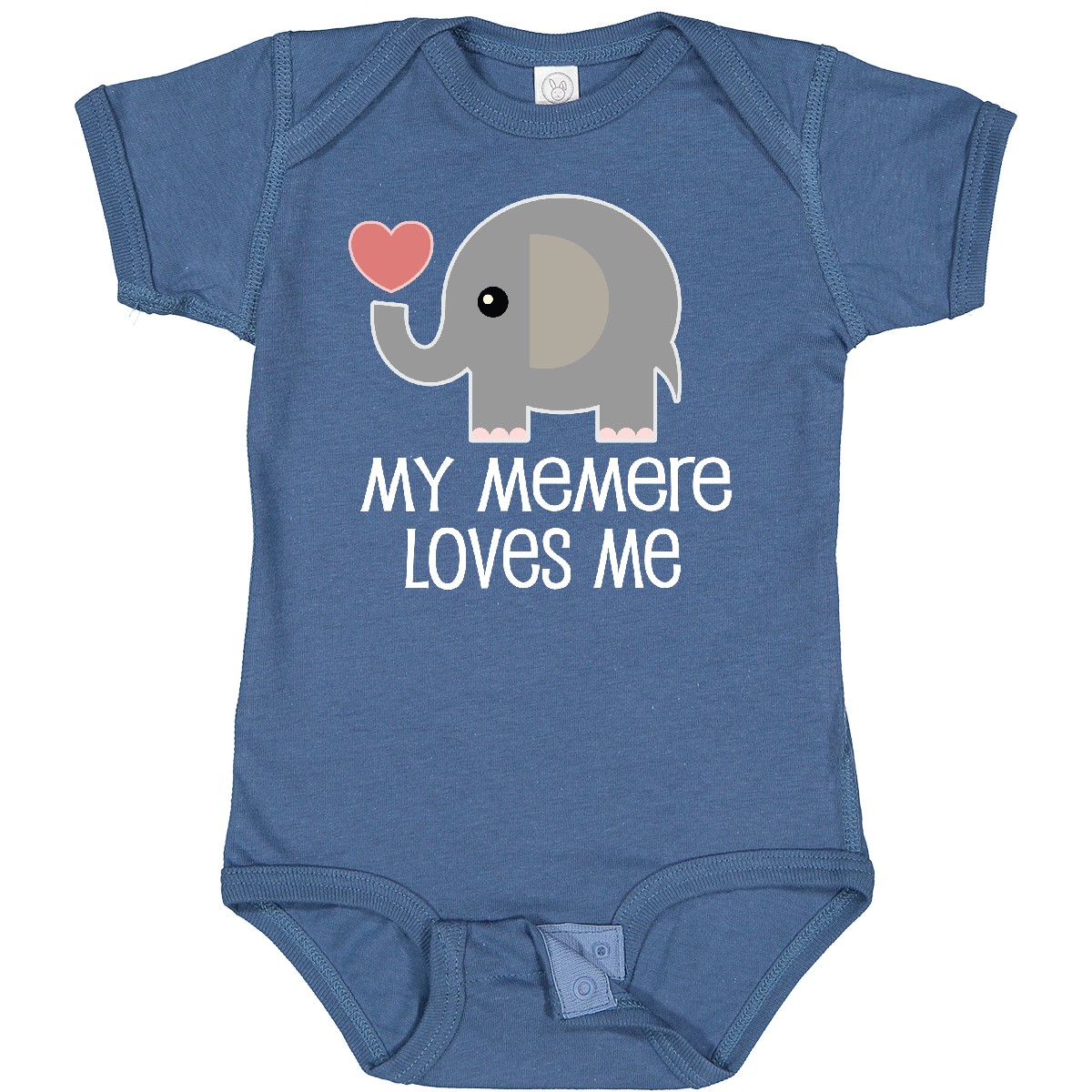 Inktastic Memere Oma liebt mich Baby Body Enkelkind Jungen Mädchen Enkel - Bild 8 von 16