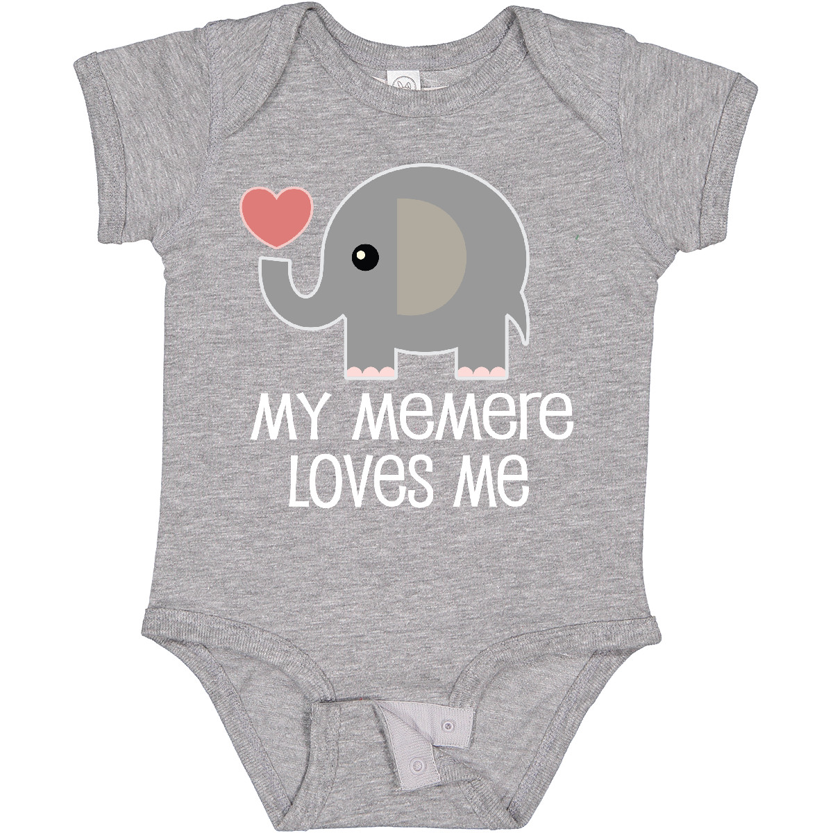 Inktastic Memere Oma liebt mich Baby Body Enkelkind Jungen Mädchen Enkel - Bild 7 von 16