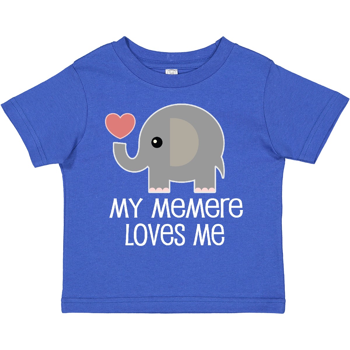 Inktastic Memere Grandma Loves Me Toddler T-Shirt Grandchild Boys Girls Grandson - Picture 7 of 7