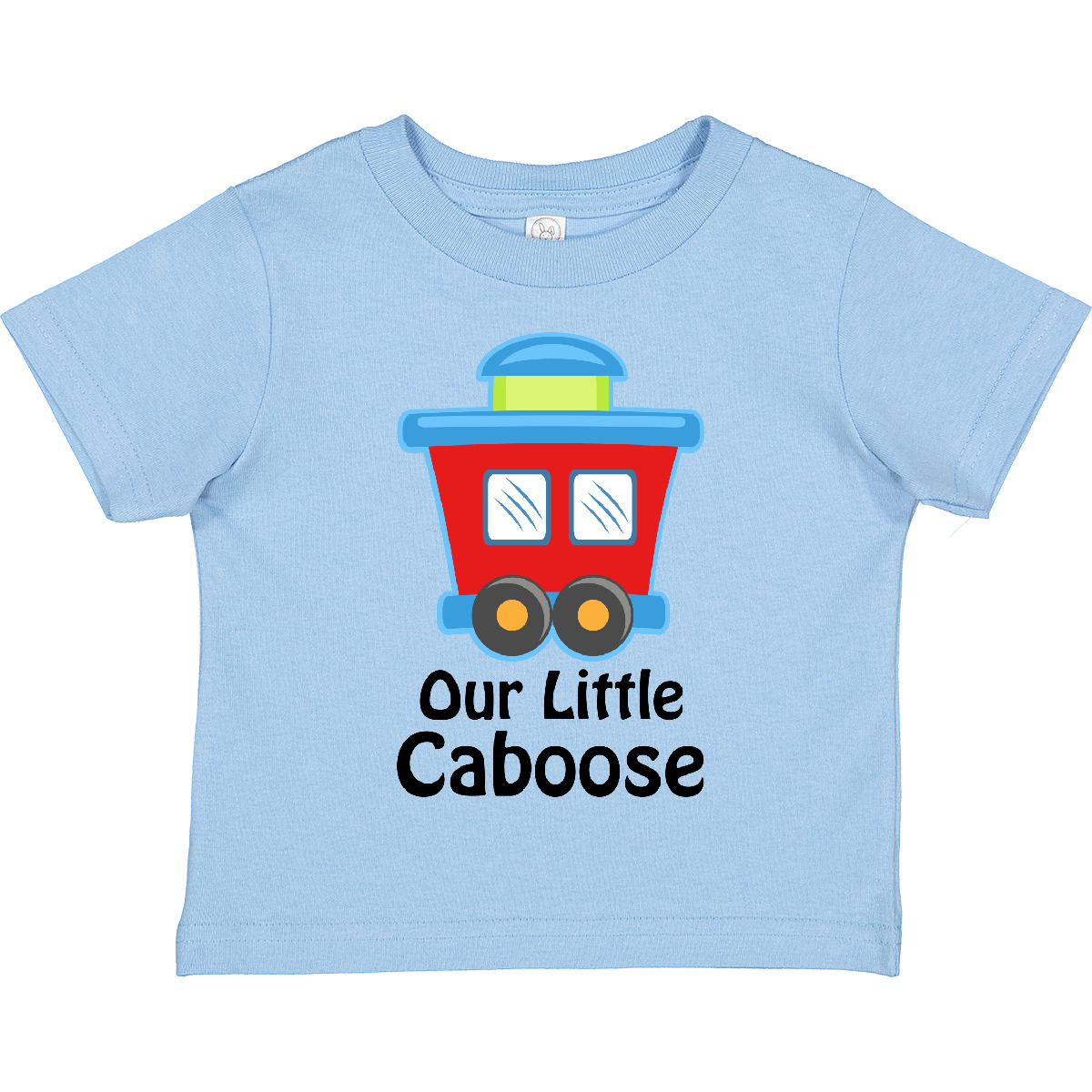Inktastic Train Our Little Caboose New Baby Toddler T-Shirt Kids Car Boys Child - Picture 5 of 11
