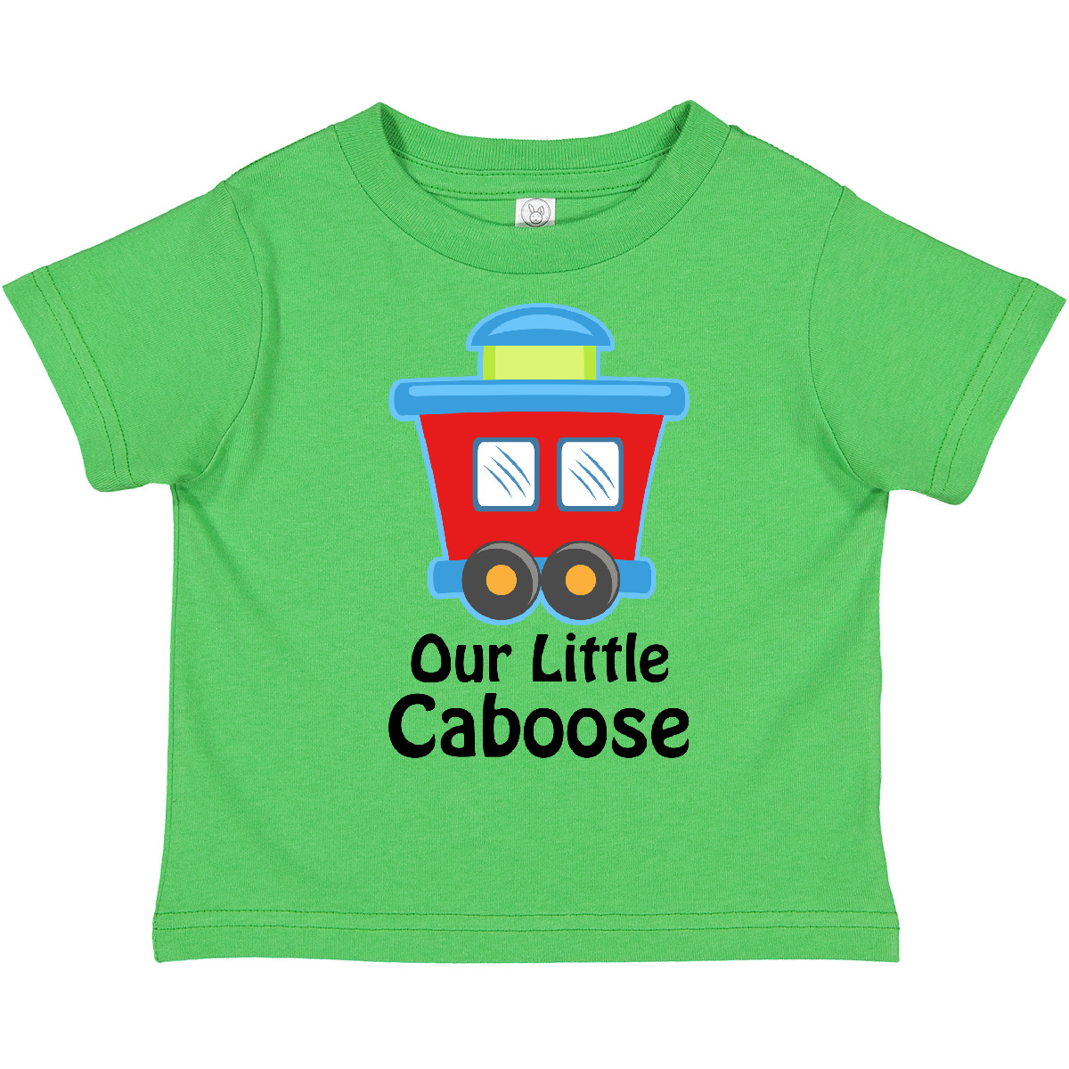 Inktastic Train Our Little Caboose New Baby Toddler T-Shirt Kids Car Boys Child - Picture 2 of 11