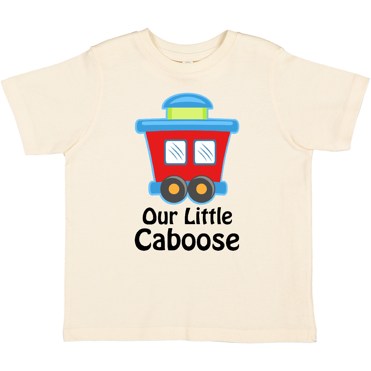 Inktastic Train Our Little Caboose New Baby Toddler T-Shirt Kids Car Boys Child - Picture 6 of 11