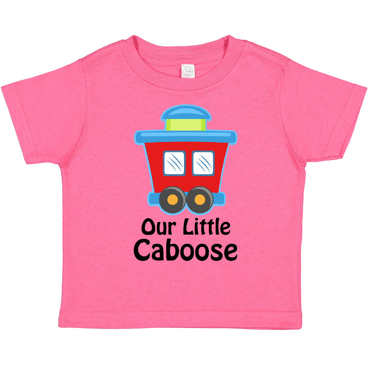 Inktastic Train Our Little Caboose New Baby Toddler T-Shirt Kids Car Boys Child - Picture 4 of 11