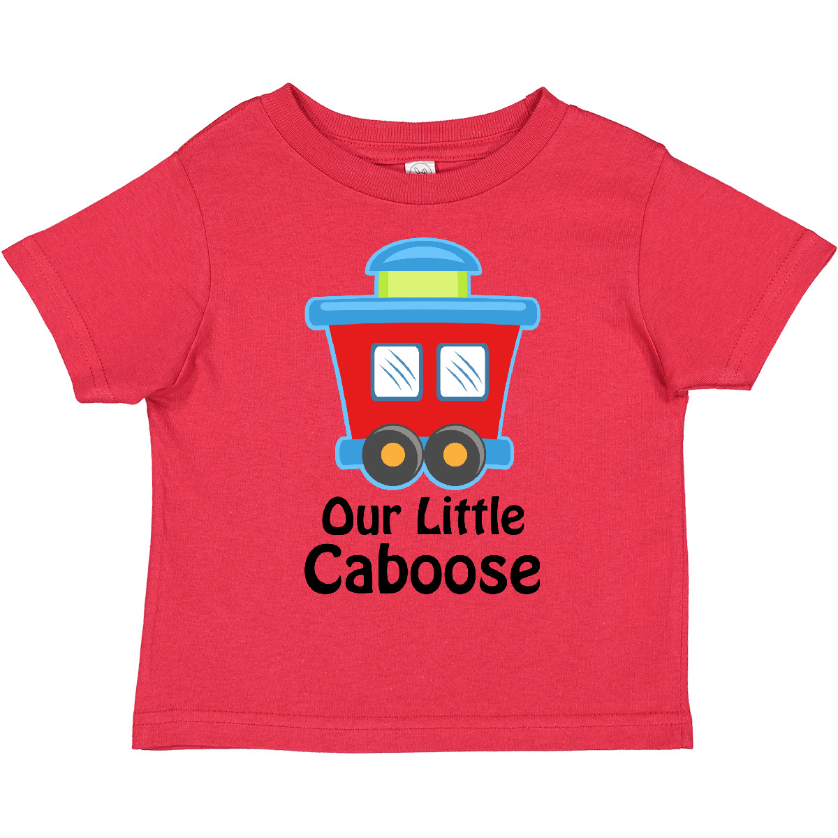 Inktastic Train Our Little Caboose New Baby Toddler T-Shirt Kids Car Boys Child - Picture 7 of 11