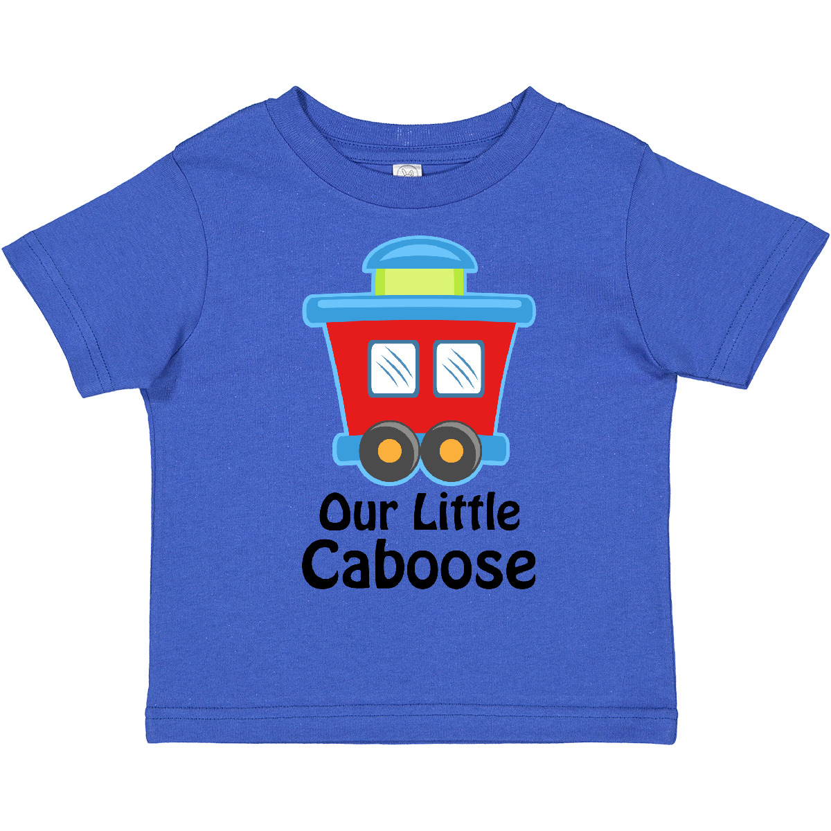 Inktastic Train Our Little Caboose New Baby Toddler T-Shirt Kids Car Boys Child - Picture 8 of 11
