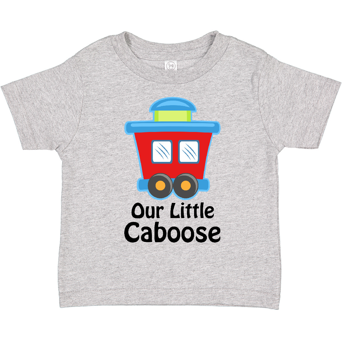 Inktastic Train Our Little Caboose New Baby Toddler T-Shirt Kids Car Boys Child - Picture 3 of 11