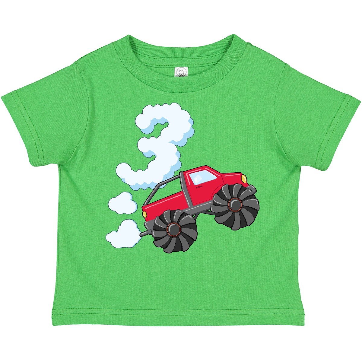 Inktastic 3rd Birthday Monster Truck Fun Toddler T-Shirt Birthdays 3 Three Years - Picture 2 of 9