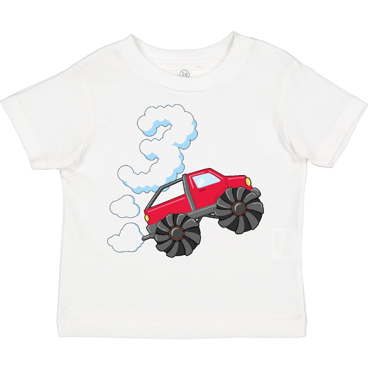 Inktastic 3rd Birthday Monster Truck Fun Toddler T-Shirt Birthdays 3 Three Years - Picture 8 of 9