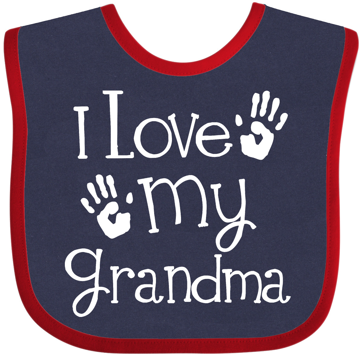 Inktastic I Love My Grandma Enkelkind Baby Lätzchen süß neu Bekleidung Kleidung Kleinkind - Bild 4 von 7