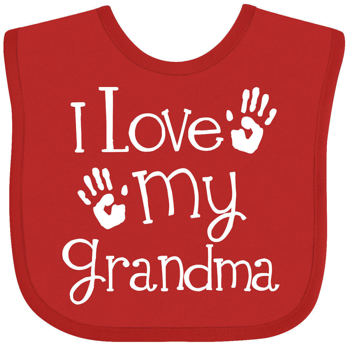Inktastic I Love My Grandma Enkelkind Baby Lätzchen süß neu Bekleidung Kleidung Kleinkind - Bild 6 von 7