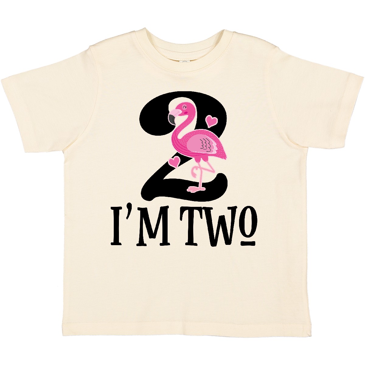 T-Shirt Inktastic 2. Geburtstag Party Mädchen Flamingo Kleinkind Bekleidung Kleidung zwei - Bild 7 von 9