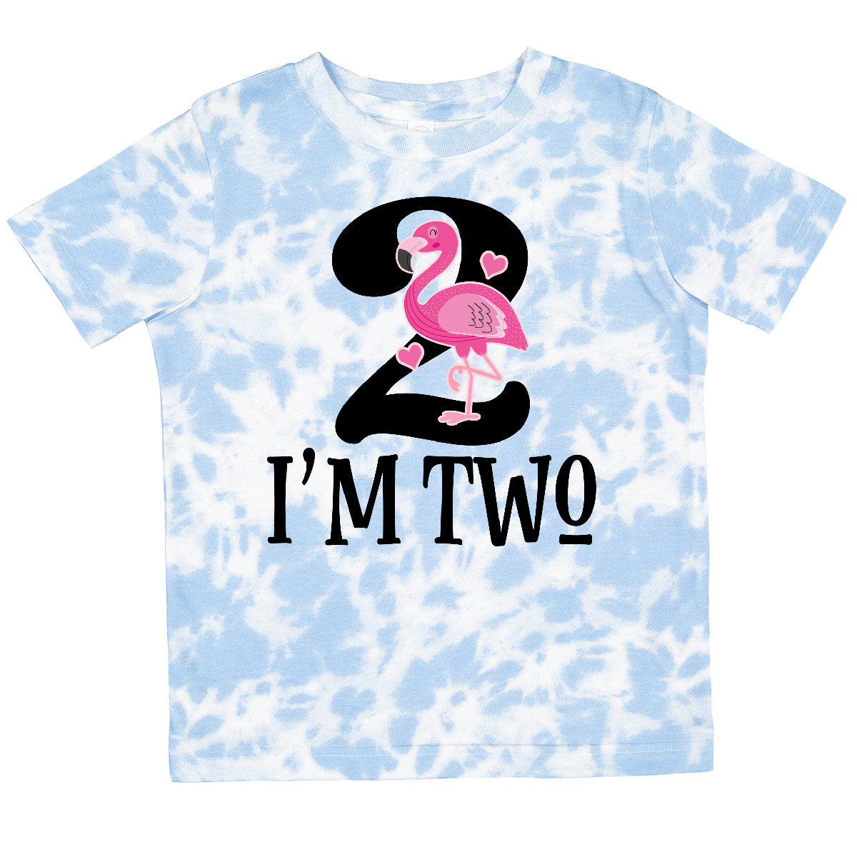 Inktastic 2nd Birthday Party Girls Flamingo Toddler T-Shirt Apparel Clothing Two - Picture 9 of 10