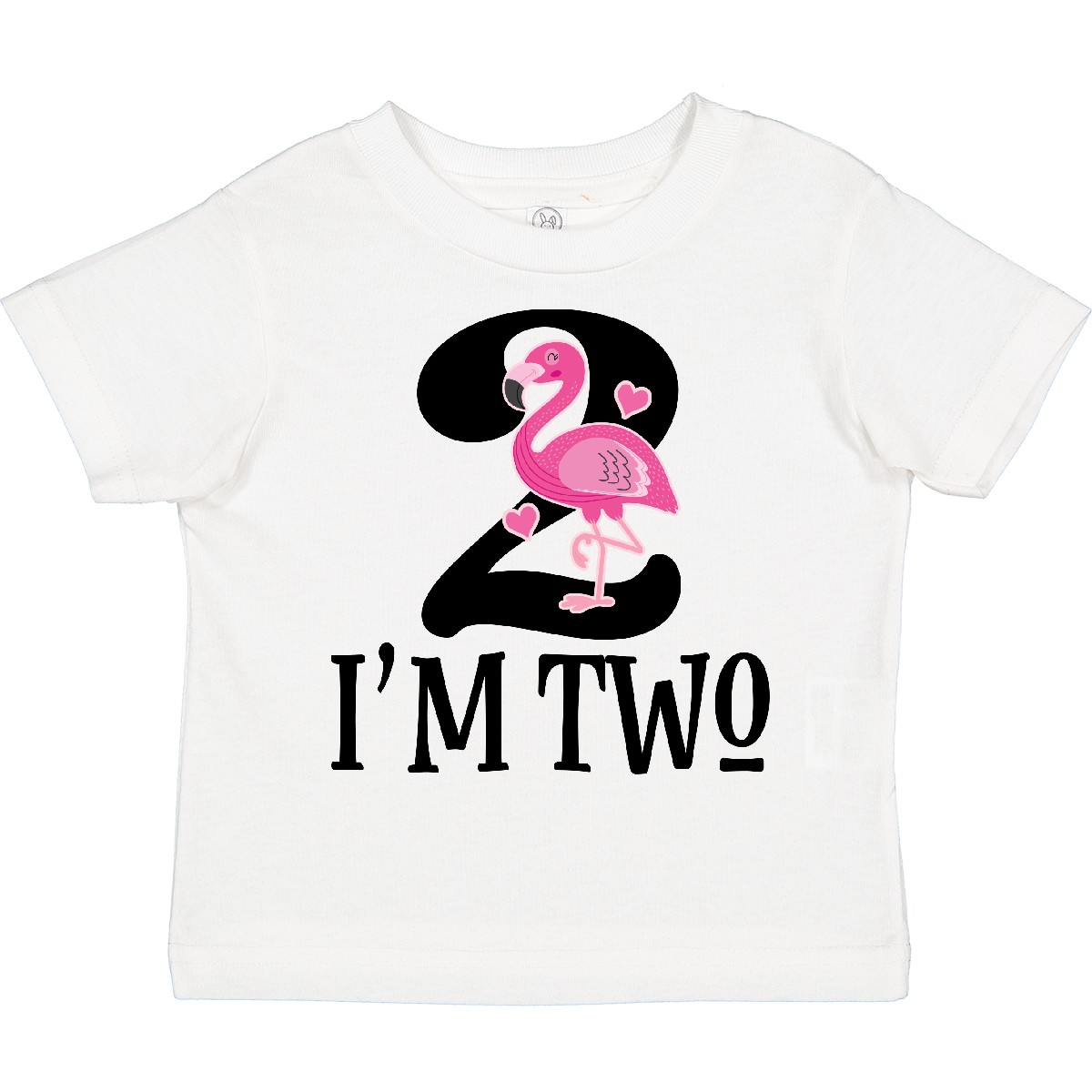 T-Shirt Inktastic 2. Geburtstag Party Mädchen Flamingo Kleinkind Bekleidung Kleidung zwei - Bild 9 von 9