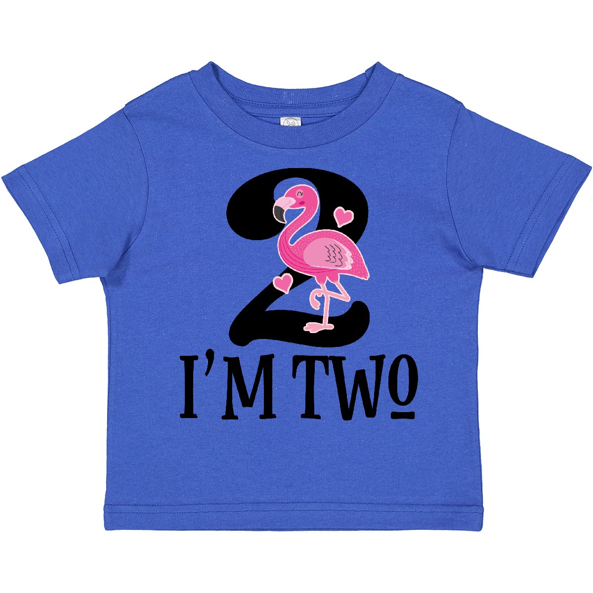 T-Shirt Inktastic 2. Geburtstag Party Mädchen Flamingo Kleinkind Bekleidung Kleidung zwei - Bild 8 von 9