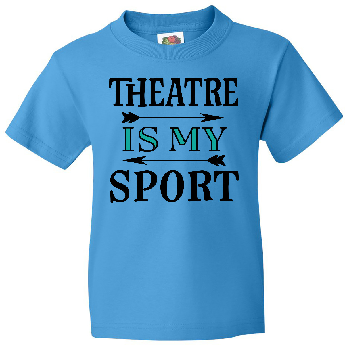 Inktastic Theatre Is My Sport Drama Acting Youth T-Shirt Theater Class Club Tee - Picture 4 of 6