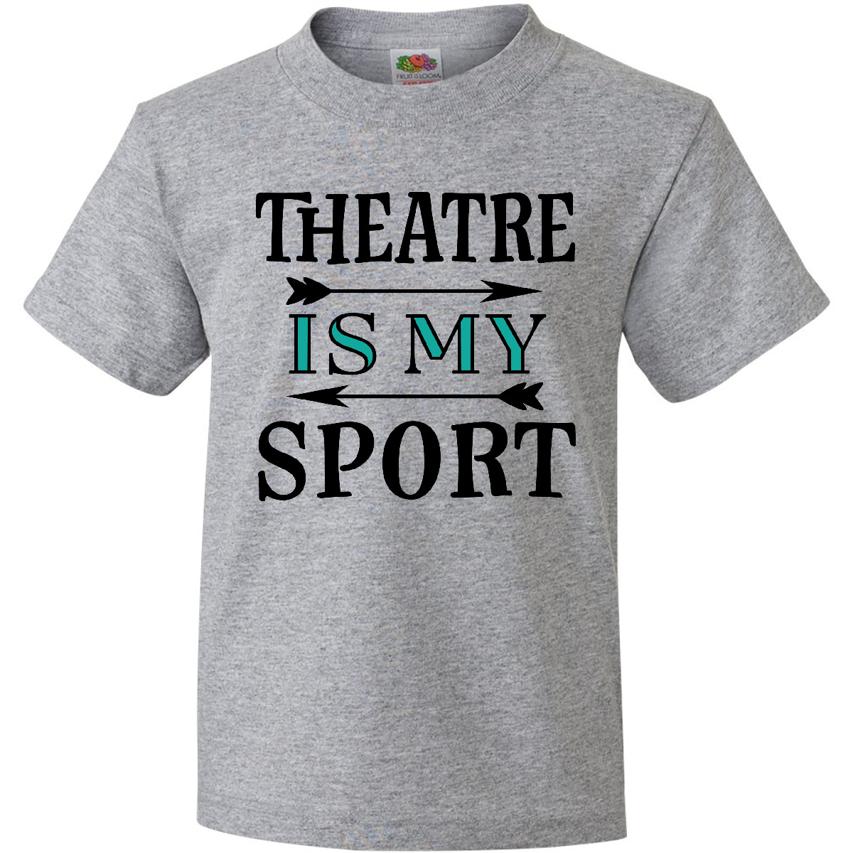 Inktastic Theatre Is My Sport Drama Acting Youth T-Shirt Theater Class Club Tee - Picture 2 of 6