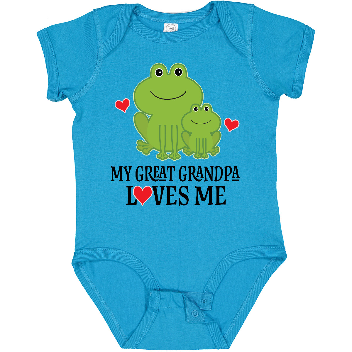 Inktastic Mein Uropa liebt mich Jungen Geschenk Baby Body Opa Enkel - Bild 10 von 12