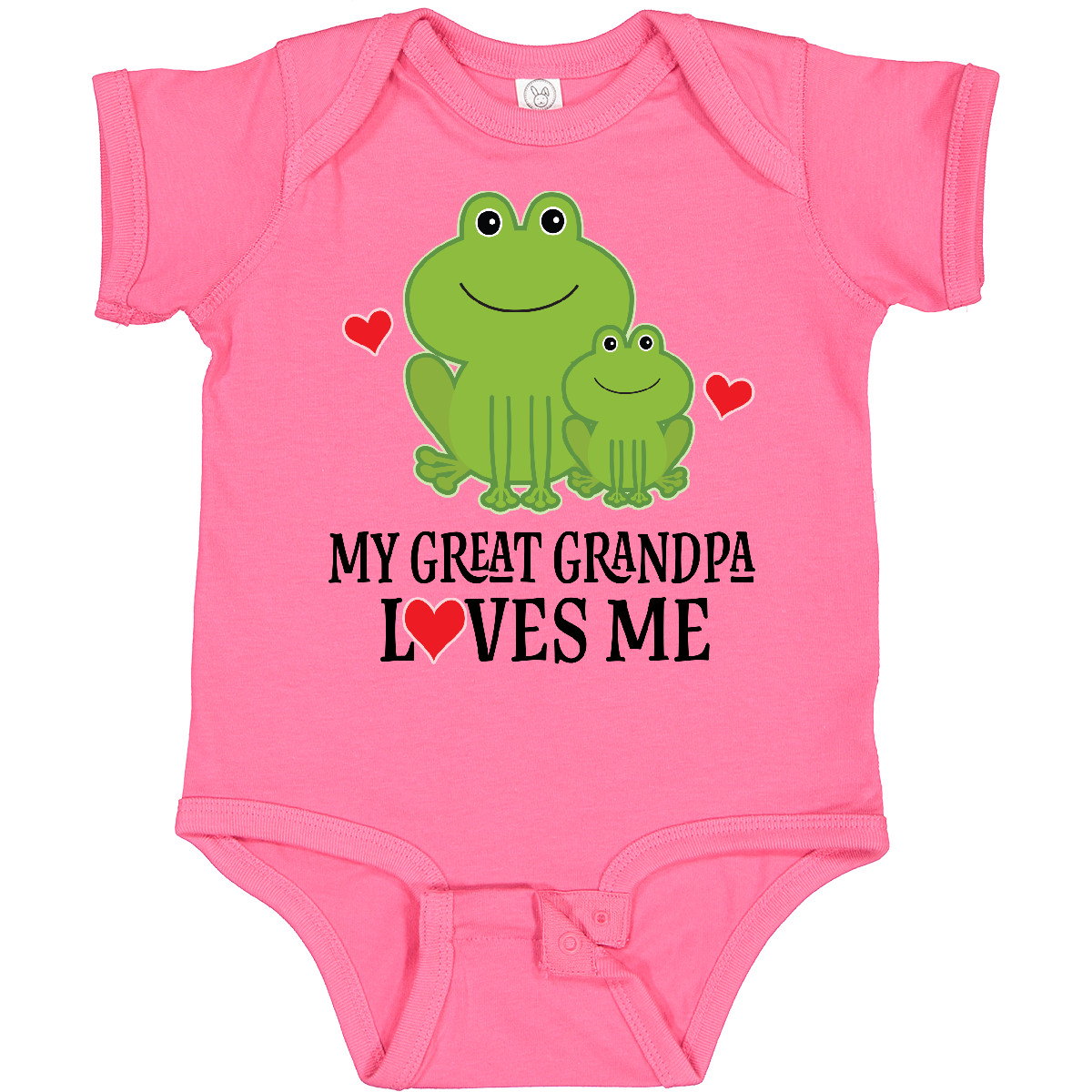 Inktastic Mein Uropa liebt mich Jungen Geschenk Baby Body Opa Enkel - Bild 3 von 12
