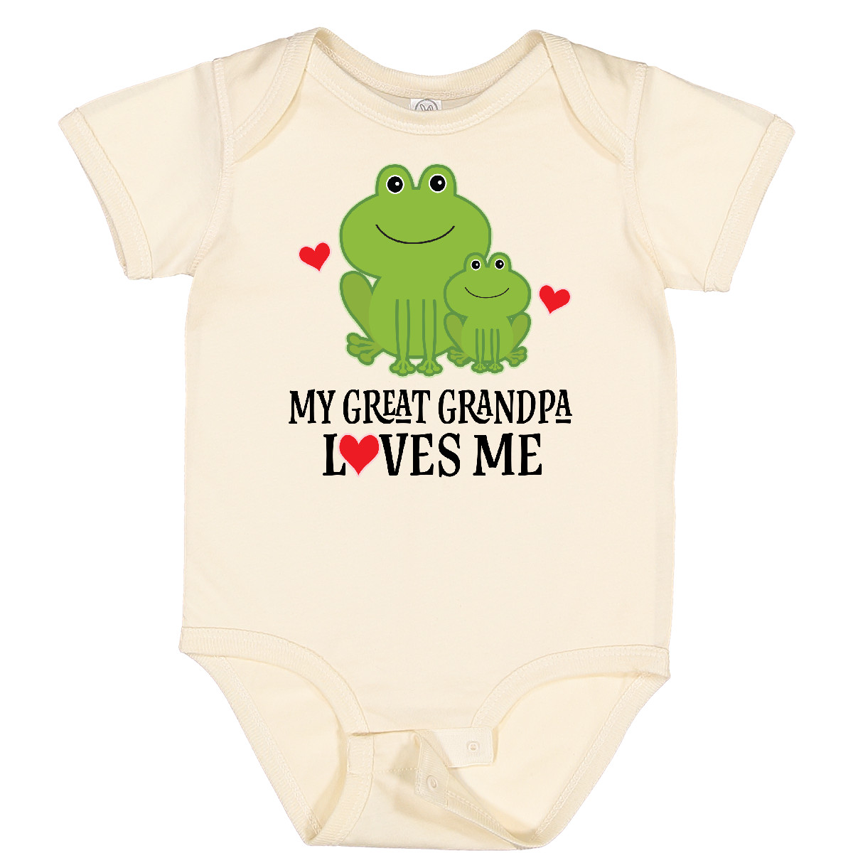 Inktastic Mein Uropa liebt mich Jungen Geschenk Baby Body Opa Enkel - Bild 6 von 12