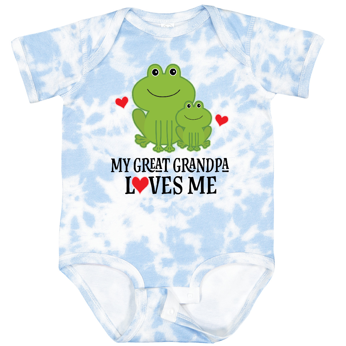 Inktastic Mein Uropa liebt mich Jungen Geschenk Baby Body Opa Enkel - Bild 9 von 12