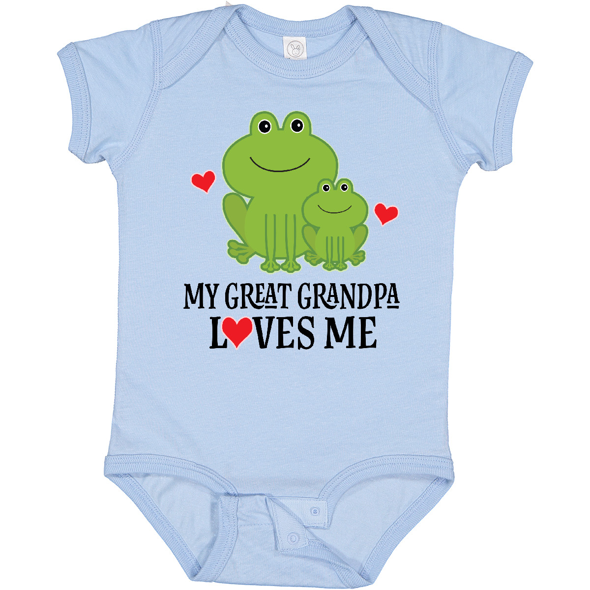 Inktastic Mein Uropa liebt mich Jungen Geschenk Baby Body Opa Enkel - Bild 4 von 12
