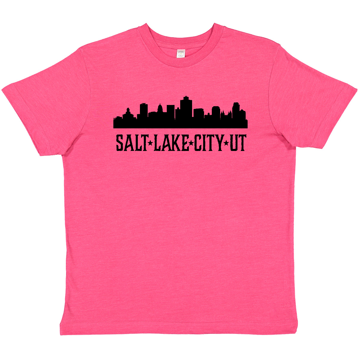 Inktastic Salt Lake City Utah City Skyline Youth T-Shirt Souvenir Silhouette Tee - Picture 3 of 3
